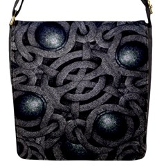 Mystic Arabesque Flap Closure Messenger Bag (small) by dflcprints