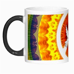 Psychedelic Peace Dove Mandala Morph Mug