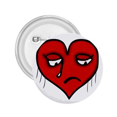 Sad Heart 2 25  Button by dflcprints
