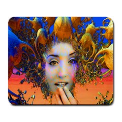 Organic Medusa Large Mouse Pad (rectangle) by icarusismartdesigns