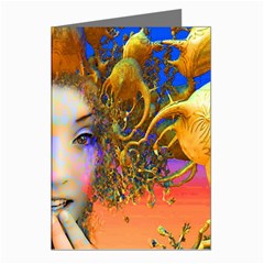 Organic Medusa Greeting Card (8 Pack)
