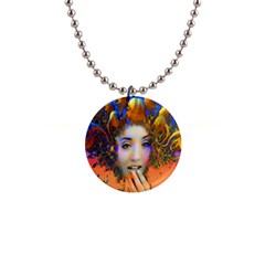 Organic Medusa Button Necklace