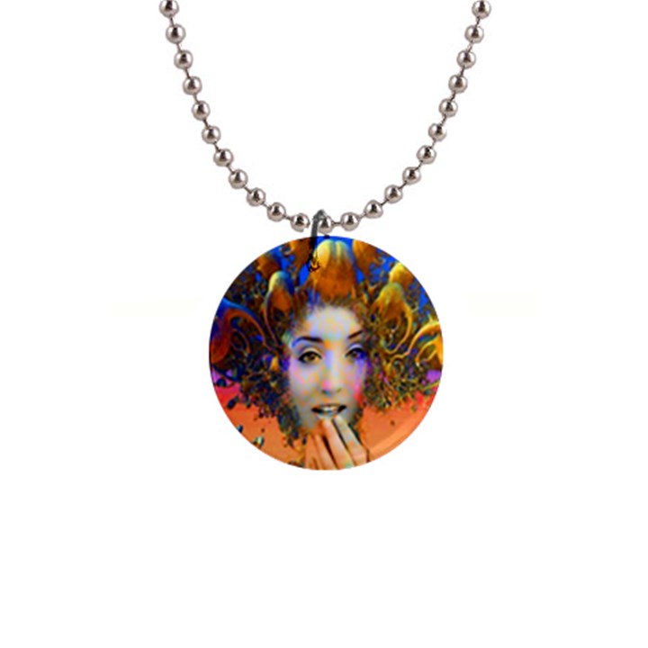 Organic Medusa Button Necklace