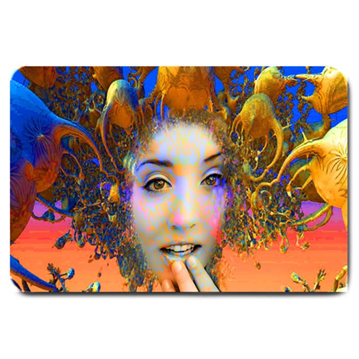 Organic Medusa Large Door Mat