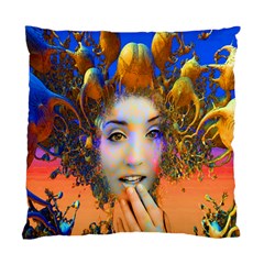 Organic Medusa Cushion Case (single Sided)  by icarusismartdesigns