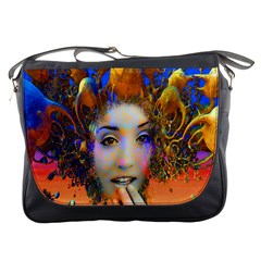 Organic Medusa Messenger Bag by icarusismartdesigns