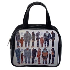 5 Tribes, Classic Handbag (one Side) by creationtruth