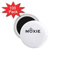 Moxie Logo 1 75  Button Magnet (100 Pack)