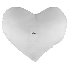 Moxie Logo 19  Premium Heart Shape Cushion