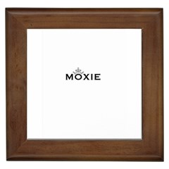 Moxie Logo Framed Ceramic Tile