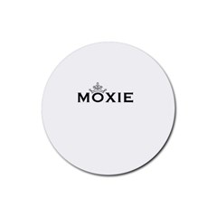 Moxie Logo Drink Coasters 4 Pack (round) by MiniMoxie