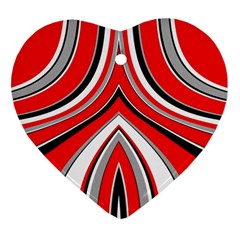 Fantasy Heart Ornament (Two Sides)