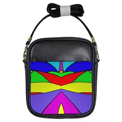 Abstract Girl s Sling Bag by Siebenhuehner