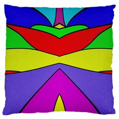 Abstract Large Cushion Case (two Sided)  by Siebenhuehner