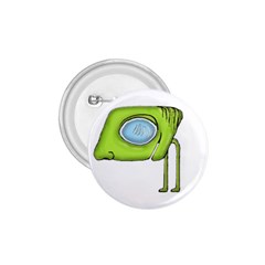 Funny Alien Monster Character 1 75  Button by dflcprints