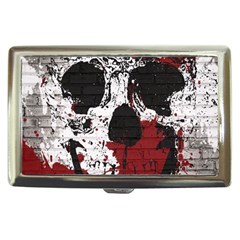 Skull Grunge Graffiti  Cigarette Money Case by OCDesignss