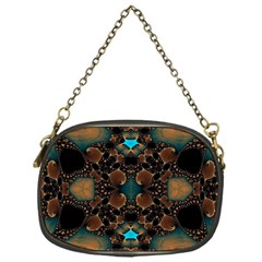 Elegant Caramel  Chain Purse (one Side)