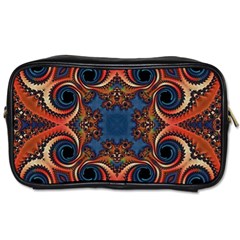 Beautiful Fractal Kelidescopee  Travel Toiletry Bag (two Sides) by OCDesignss