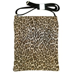 Chocolate Leopard  Shoulder Sling Bag by OCDesignss
