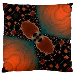 Elegant Delight Large Cushion Case (two Sided)  by OCDesignss