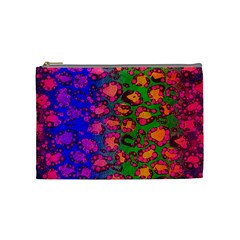 Florescent Cheetah Cosmetic Bag (medium) by OCDesignss