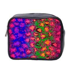 Florescent Cheetah Mini Travel Toiletry Bag (two Sides) by OCDesignss