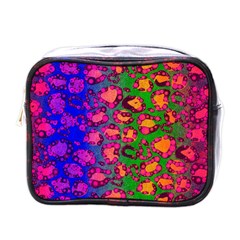 Florescent Cheetah Mini Travel Toiletry Bag (one Side) by OCDesignss