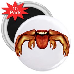 Alien Spider 3  Button Magnet (10 Pack) by dflcprints