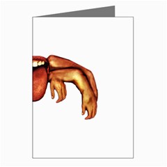 Alien Spider Greeting Card (8 Pack) by dflcprints