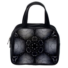 Black Marshmallow  Classic Handbag (one Side) by OCDesignss