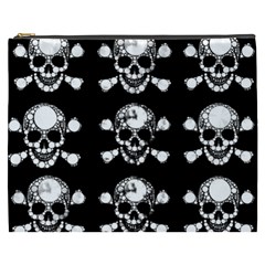 Skull Bling Cosmetic Bag (xxxl)