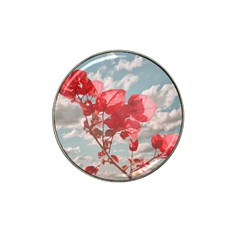 Flowers In The Sky Golf Ball Marker 4 Pack (for Hat Clip) by dflcprints