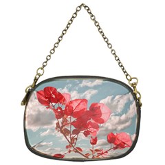 Flowers In The Sky Chain Purse (two Sided)  by dflcprints