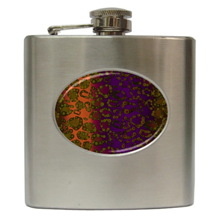 Classy Cheetah Hip Flask