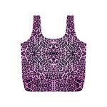 Pink Leopard  Reusable Bag (S) Back