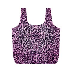 Pink Leopard  Reusable Bag (m) by OCDesignss