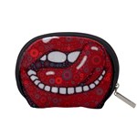 Yummy Red Lips Accessory Pouch (Small) Back