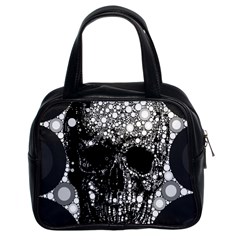 Skull Abstract Classic Handbag (two Sides) by OCDesignss