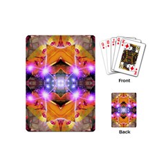 Abstract Flower Playing Cards (mini) by icarusismartdesigns