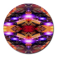 Third Eye 8  Mouse Pad (round) by icarusismartdesigns