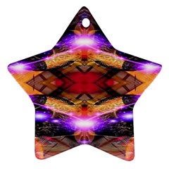 Third Eye Star Ornament (two Sides) by icarusismartdesigns