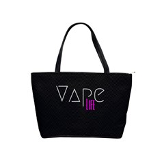 Vape Life Black Large Shoulder Bag by OCDesignss