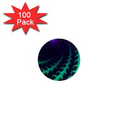 Sssssssfractal 1  Mini Button Magnet (100 Pack) by urockshop