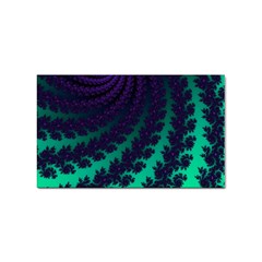 Sssssssfractal Sticker (rectangle) by urockshop