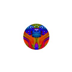 Lava Creature 1  Mini Button Magnet by icarusismartdesigns