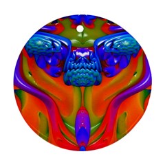 Lava Creature Round Ornament by icarusismartdesigns
