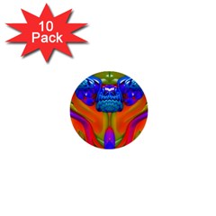 Lava Creature 1  Mini Button (10 Pack) by icarusismartdesigns