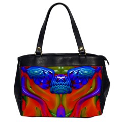 Lava Creature Oversize Office Handbag (one Side) by icarusismartdesigns