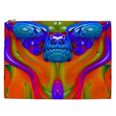 Lava Creature Cosmetic Bag (xxl) by icarusismartdesigns