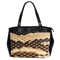 Snake Skin  Oversize Office Handbag (two Sides) by OCDesignss